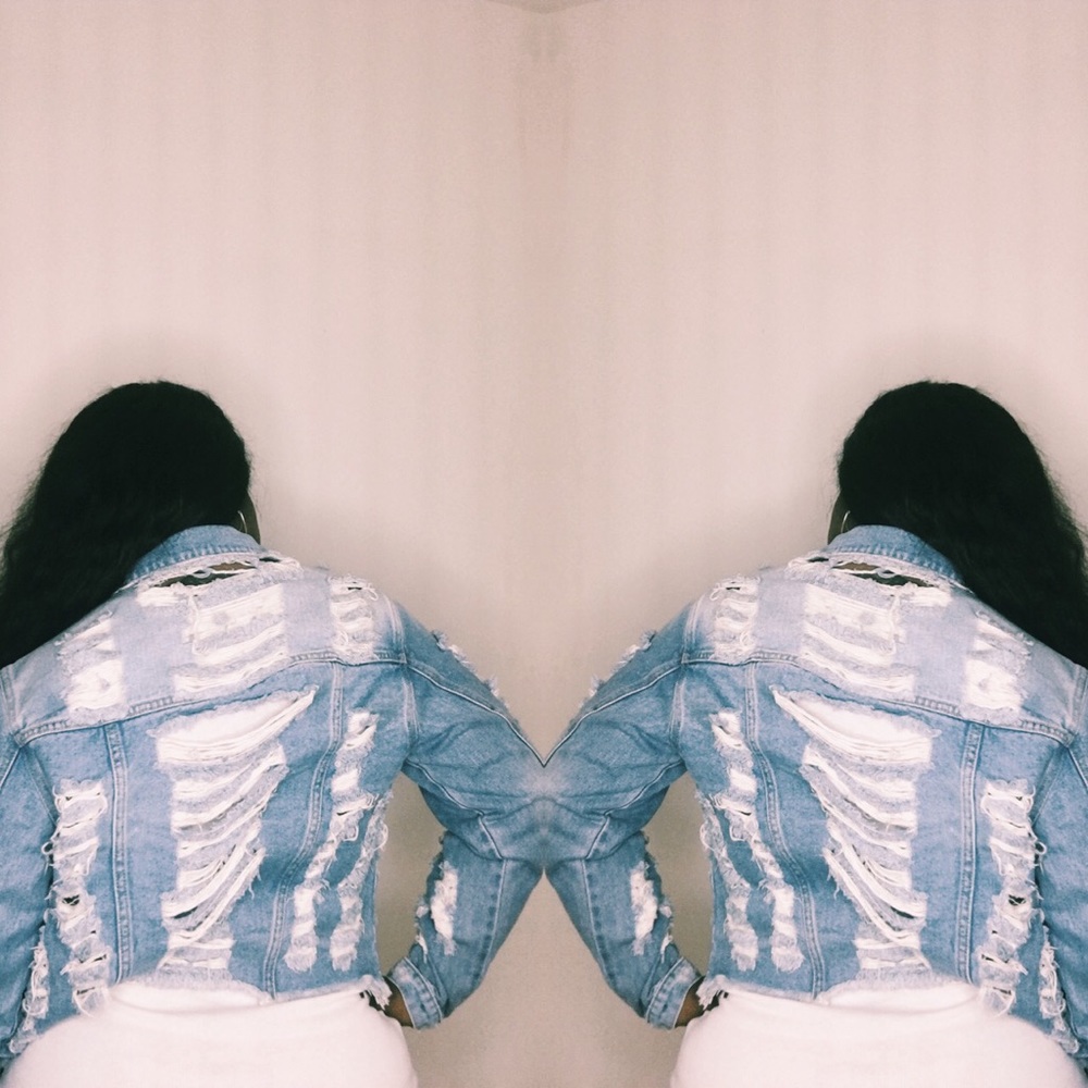 Ripped 2 Shreds Denim Jacket